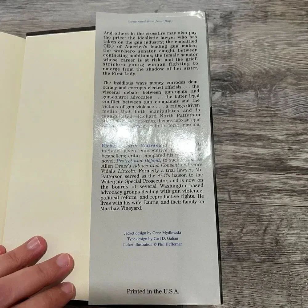 Balance of Power by Richard North Patterson Hardback - Picture 4 of 5